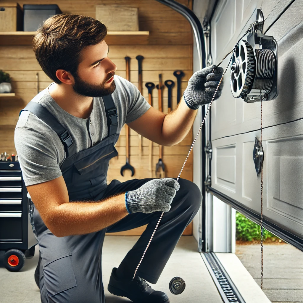 replacing-garage-door-cable